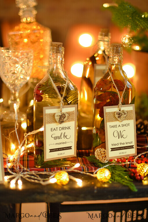 DRINKS LABELS Rustic wine label