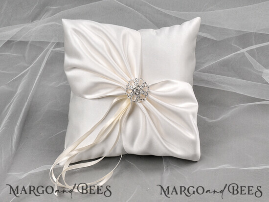 RING BEARER BOXES & PILLOWS elegance ring pillows Handmade Elegance Wedding Ring Pillow • Classic Ring Bearer Pillow • Custom Glamour Ring Bearer 13/sks/pod