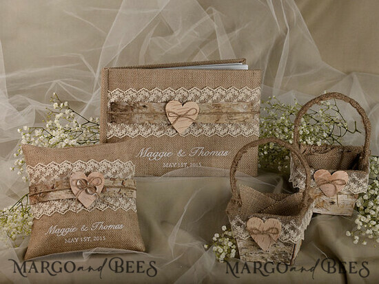 WEDDING GUEST BOOKS Rustic Burlap Linen PhotoBook Wedding Guest Book Personalised, Vintage Rustic Instant Photo Book Boho Burlap Instax Wedding Photo Guestbook 02/ShChichf/kp