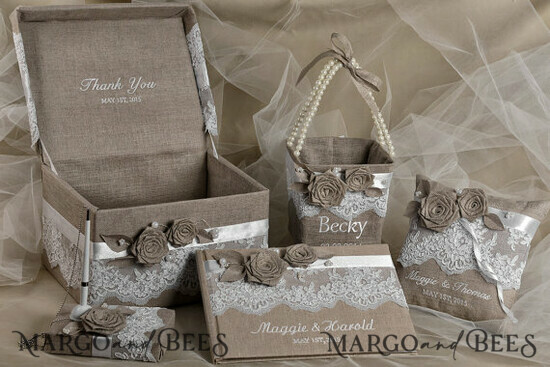 WEDDING GUEST BOOKS Rustic Burlap Linen PhotoBook Presonalised Wedding Guest Book, Rustic Instant Photo Book Burlap Instax Wedding Photo Guestbook 03/ShChichf/kp