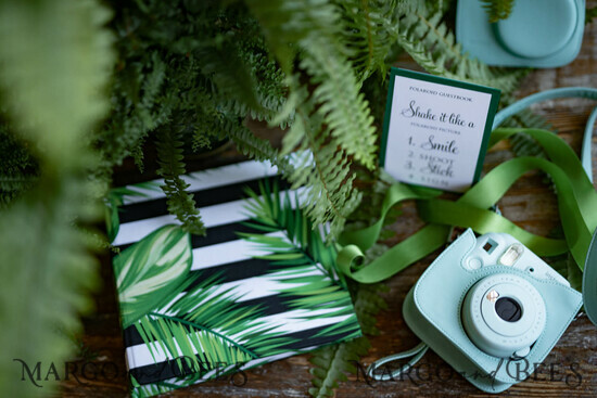 PHOTO ALBUM/ PHOTO BOX Polaroid photo album with writing space WEdding Combo Guestbook and Photo Album, Personalised Photo album with writing space 12/PhotoM/as