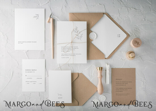 WEDDING INVITATIONS Elegant Invites Classic Cards Bespoke wedding invitation, Elegant wedding invitation Suite • Romantic Wedding Stationery • Luxury wedding Invites 02/spl/z