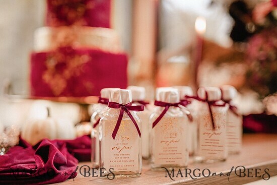 WEDDING FAVORS wedding hangover kits cute wedding favor cards, personalized hangover kits 1/goldk/but