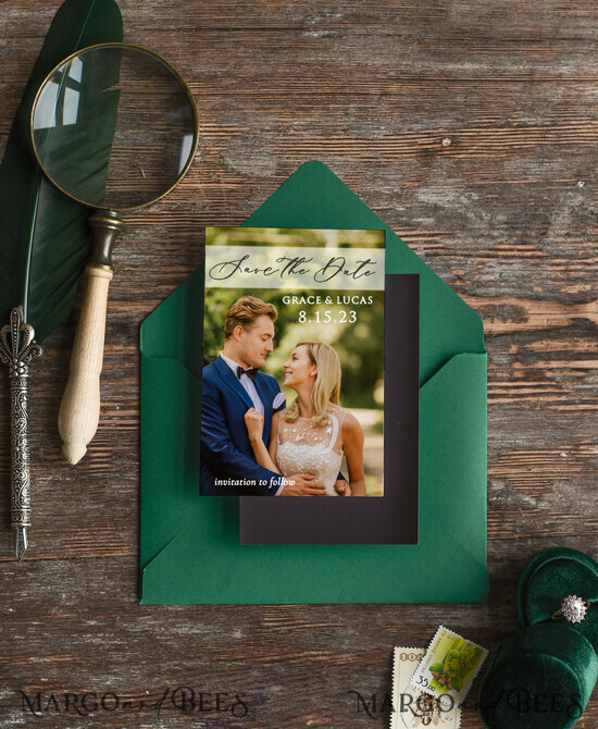 SAVE THE DATES photo magnets Personalised Wedding Save the dates, custom photography 05/magphoto/STD