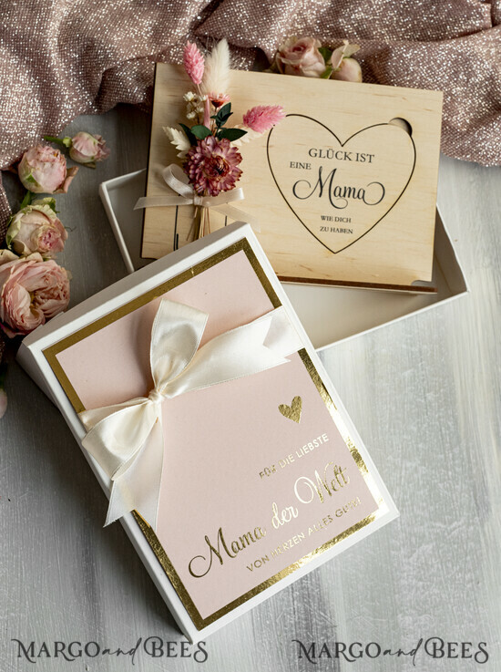 Geschenke zum Muttertag Grußkarten für Mama Geschenkidee zum Muttertag Statuette mit Widmung für Mama – Geschenk in eleganter Box mit Trockenblumen & HerzGeschenk zum Muttertag Geschenkidee zum Muttertag 04/KrDBpx/BMaDE