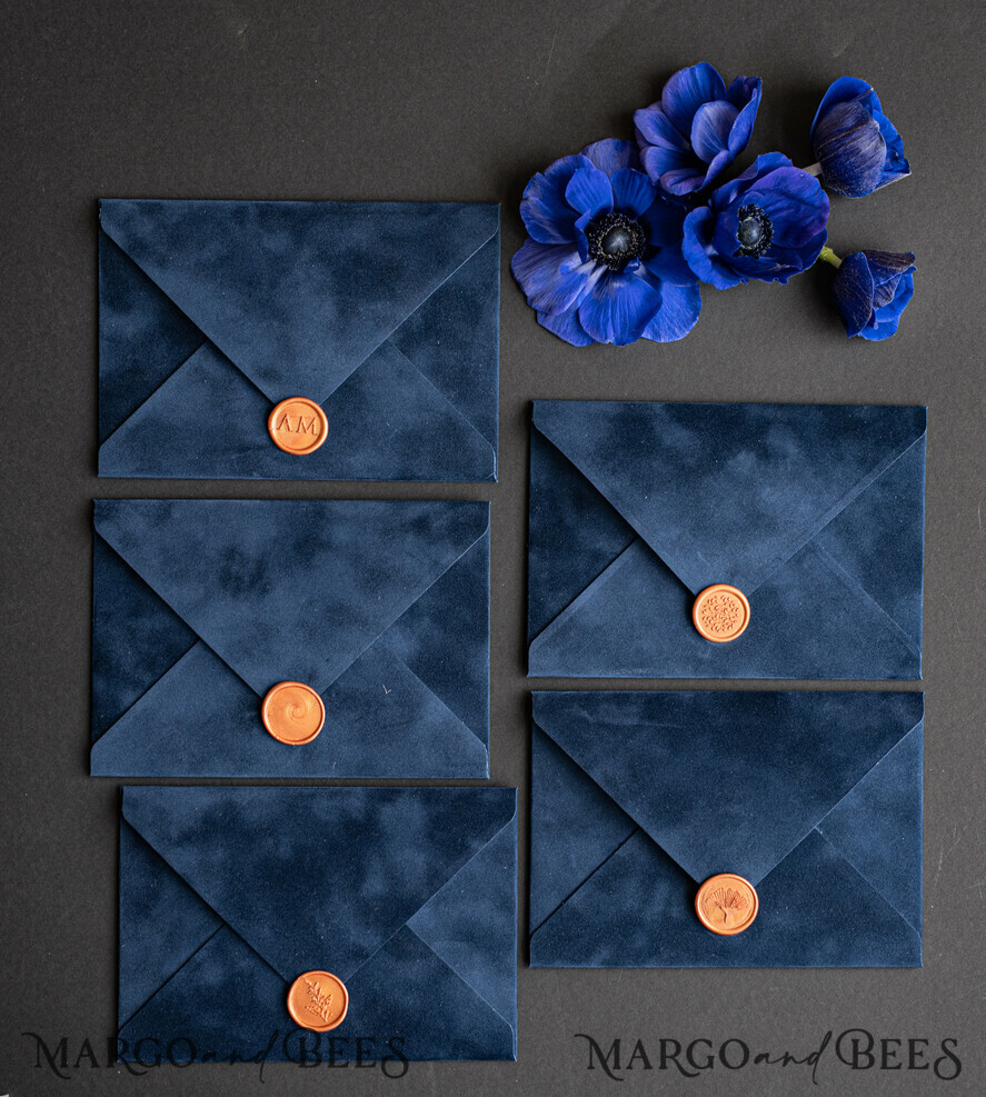 WEDDING INVITATIONS Velvet Envelopes Velvet envelopes for invitations, a7 Vhandmade velvet Envelopes fo Wedding cards