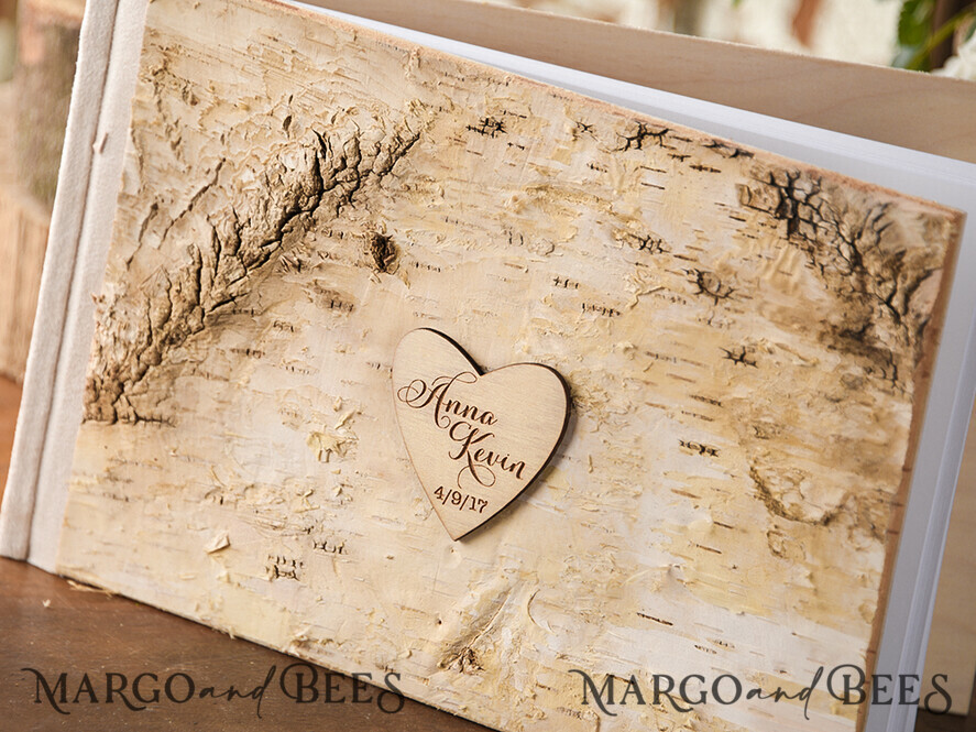 WEDDING GUEST BOOKS Wooden Rustic Guestbooks Presonalised Wedding Guest Book, Boho Instax Photo Booth Album Rustic guest book polaroids