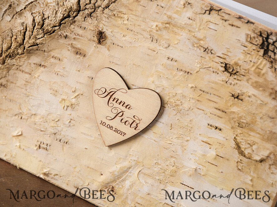 WEDDING GUEST BOOKS Wooden Rustic Guestbooks Presonalised Wedding Guest Book, Boho Instax Photo Booth Album Rustic guest book polaroids