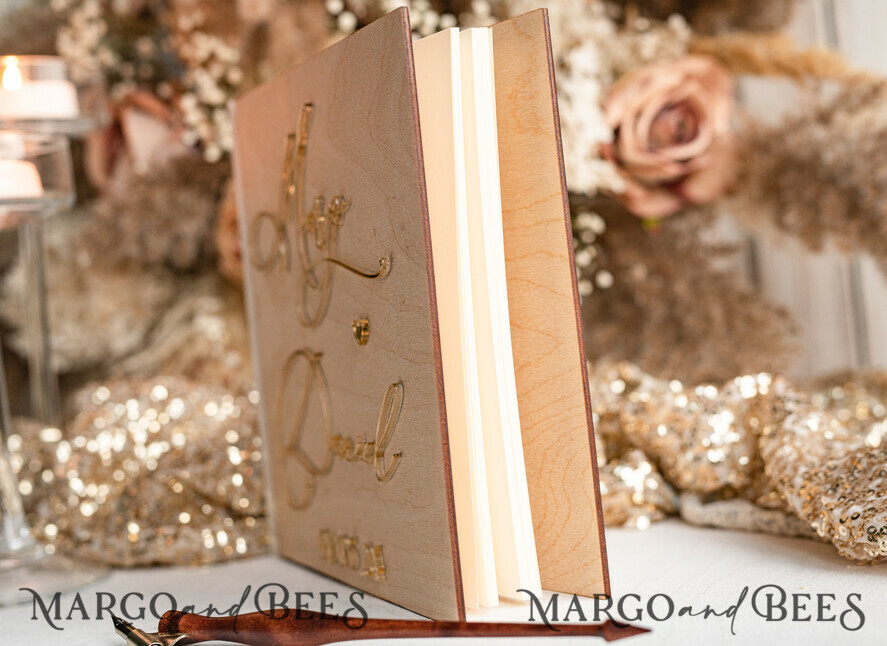 WEDDING GUEST BOOKS Wooden Rustic Guestbooks Rustic Wooden Wedding GuestBook, Boho Instax Instant Photo Booth, Wood Album Rustic guest book polaroids