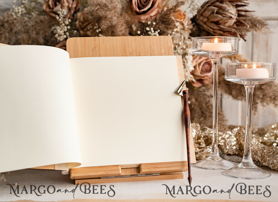 WEDDING GUEST BOOKS Wooden Rustic Guestbooks Rustic Wooden Wedding GuestBook, Boho Instax Instant Photo Booth, Wood Album Rustic guest book polaroids