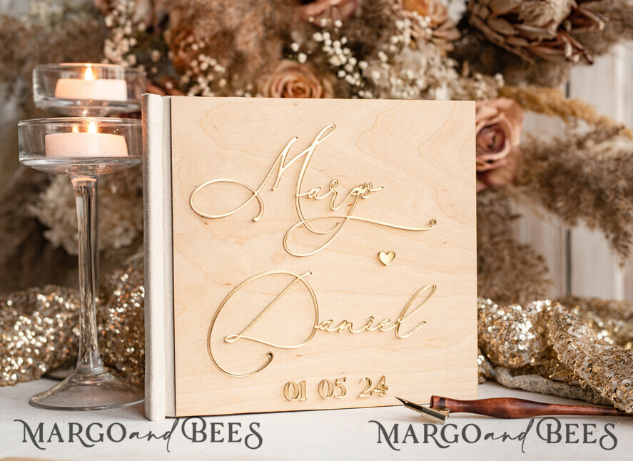 WEDDING GUEST BOOKS Wooden Rustic Guestbooks Rustic Wooden Wedding GuestBook, Boho Instax Instant Photo Booth, Wood Album Rustic guest book polaroids