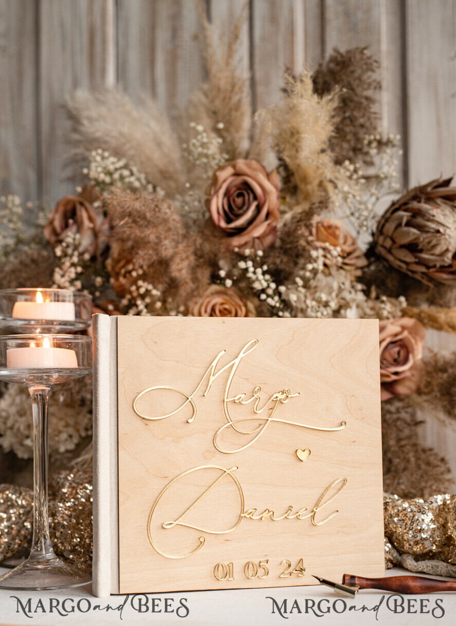 WEDDING GUEST BOOKS Wooden Rustic Guestbooks Rustic Wooden Wedding GuestBook, Boho Instax Instant Photo Booth, Wood Album Rustic guest book polaroids