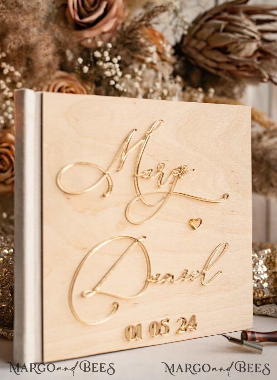WEDDING GUEST BOOKS Wooden Rustic Guestbooks Rustic Wooden Wedding GuestBook, Boho Instax Instant Photo Booth, Wood Album Rustic guest book polaroids