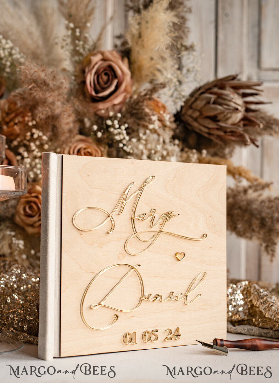 WEDDING GUEST BOOKS Wooden Rustic Guestbooks Rustic Wooden Wedding GuestBook, Boho Instax Instant Photo Booth, Wood Album Rustic guest book polaroids