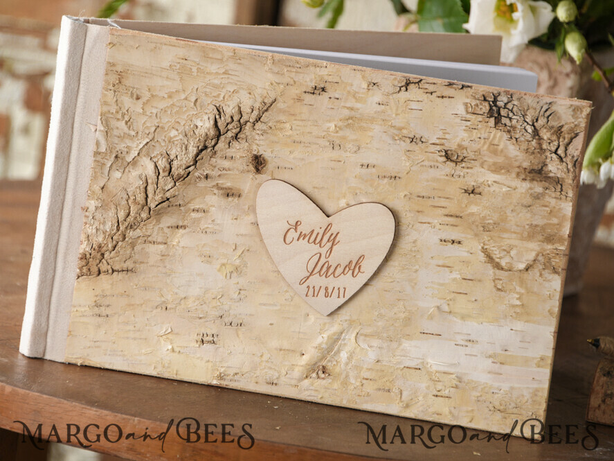 WEDDING GUEST BOOKS Wooden Rustic Guestbooks Presonalised Wedding Guest Book, Engraved Rustic Instax Wedding Photo Guestbook Wooden Boho Instax Wedding Book