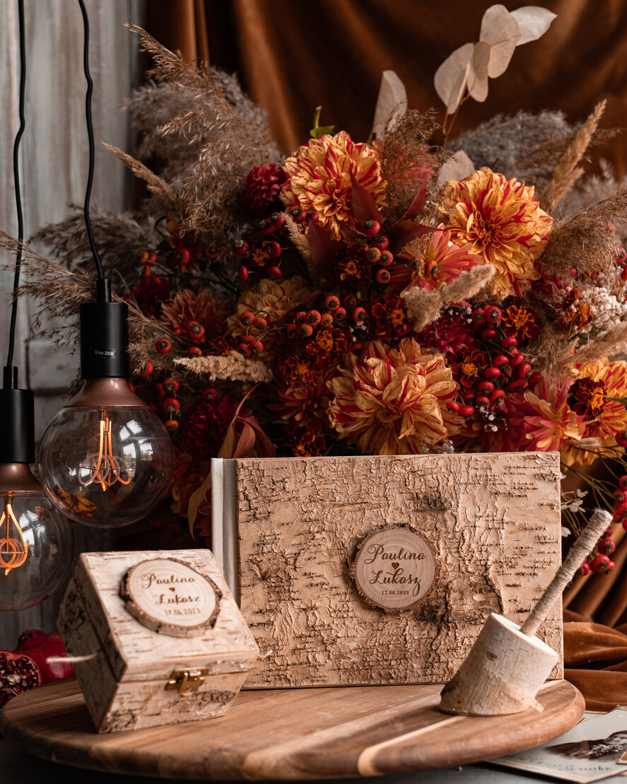 WEDDING GUEST BOOKS Wooden Rustic Guestbooks Rustic Wooden Wedding GuestBook and ring box set , Boho Instax Instant Photo Booth, Wood Album Rustic guest book polaroids