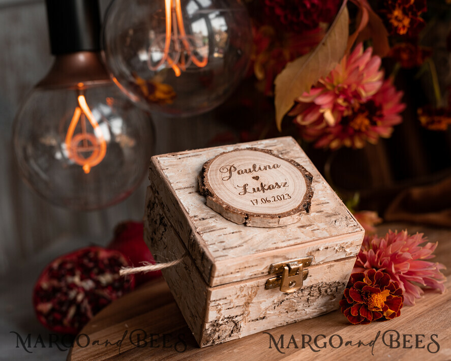 WEDDING GUEST BOOKS Wooden Rustic Guestbooks Rustic Wooden Wedding GuestBook and ring box set , Boho Instax Instant Photo Booth, Wood Album Rustic guest book polaroids