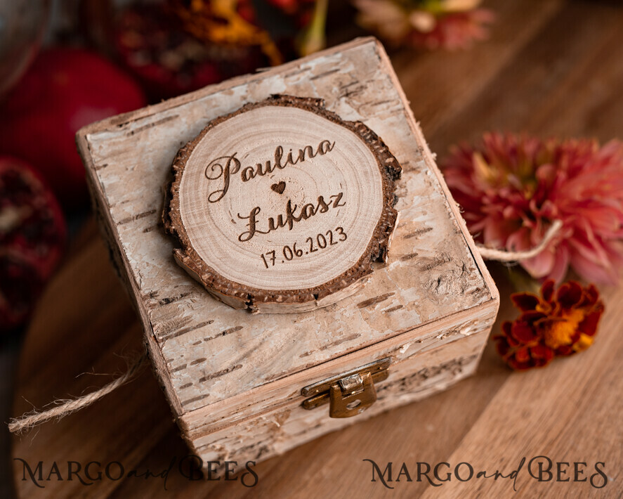 WEDDING GUEST BOOKS Wooden Rustic Guestbooks Rustic Wooden Wedding GuestBook and ring box set , Boho Instax Instant Photo Booth, Wood Album Rustic guest book polaroids