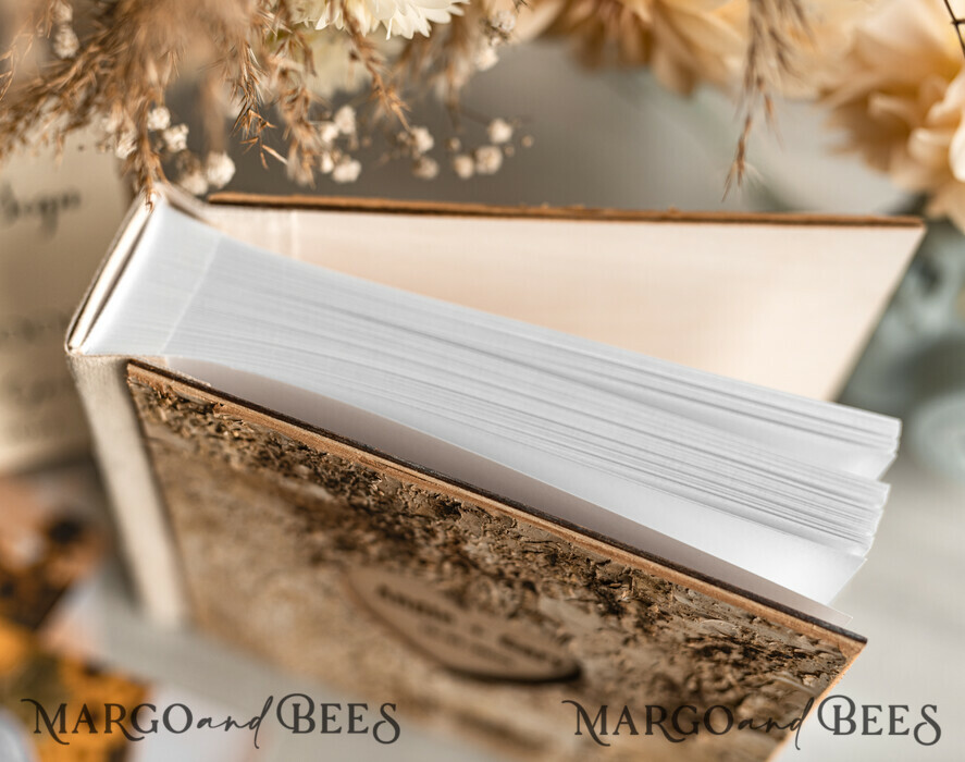 WEDDING GUEST BOOKS Wooden Rustic Guestbooks Rustic Wooden Wedding GuestBook, Boho Instax Instant Photo Booth, Wood Album Rustic guest book polaroids