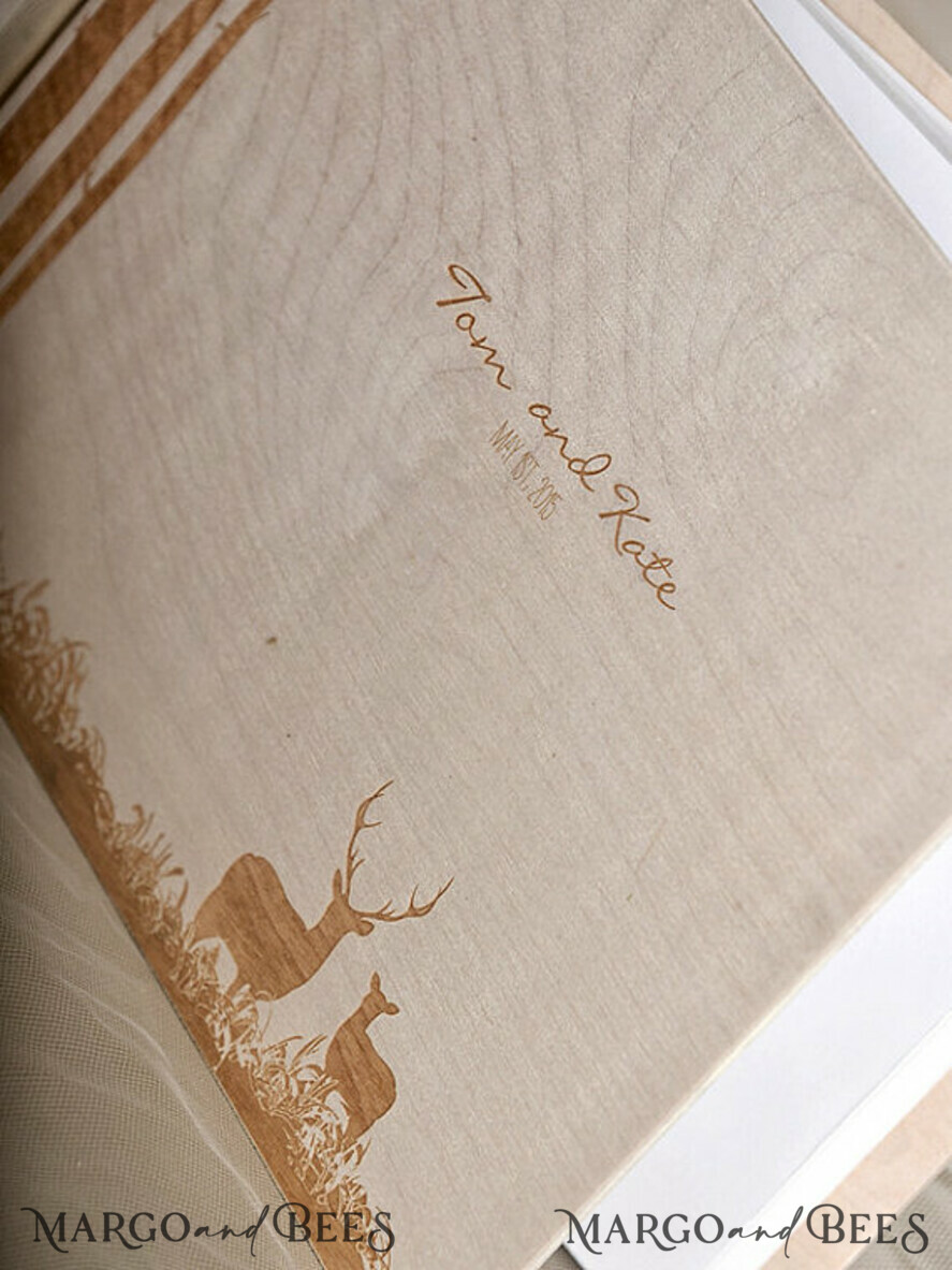 WEDDING GUEST BOOKS Wooden Rustic Guestbooks Rerto wedding guestbook, Engraved Rustic Instax Wedding Photo Guestbook Wooden Boho Instax Wedding Book