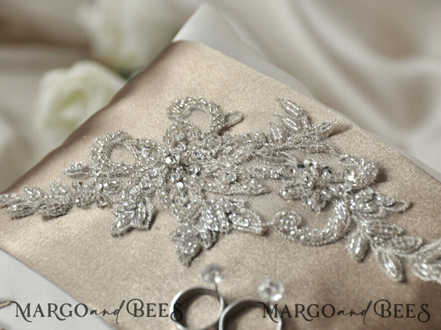 RING BEARER BOXES & PILLOWS Classic Ring Pillows Handmade Lace Wedding Ring Pillow • Vintage Ring Bearer Pillow • Custom Glamour Ring Bearer