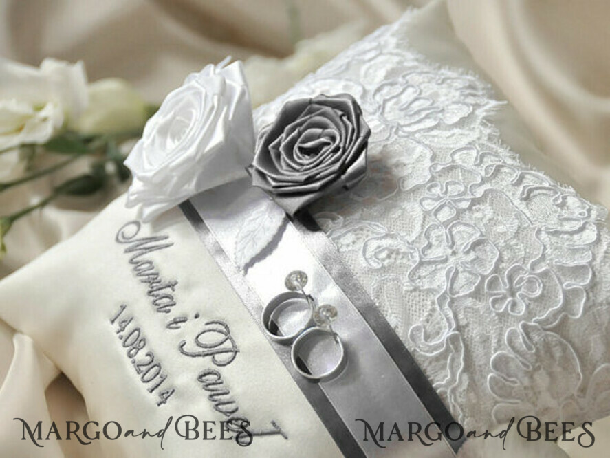 RING BEARER BOXES & PILLOWS Classic Ring Pillows Handmade Lace Wedding Ring Pillow • Vintage Ring Bearer Pillow • Custom Glamour Ring Bearer