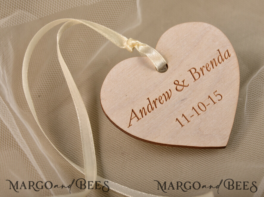 guests favor ideas, custom shape wooden tags