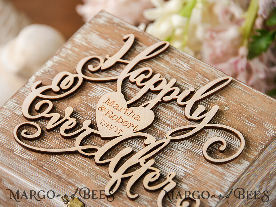 RING BEARER BOXES & PILLOWS Epoxy Wedding rings Box Presonaised Ring Box for wedding bands, wooden wedding ring box • rustic ring bearer box • real flowers in resin luxury ring box