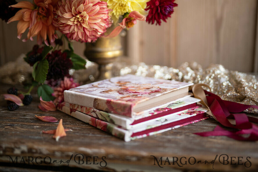 WEDDING GUEST BOOKS Acrylic Golden Guestbook Preonalised wedding Guestbook, Vintage Lace Instant Photo Book Elegant Instax Wedding Photo