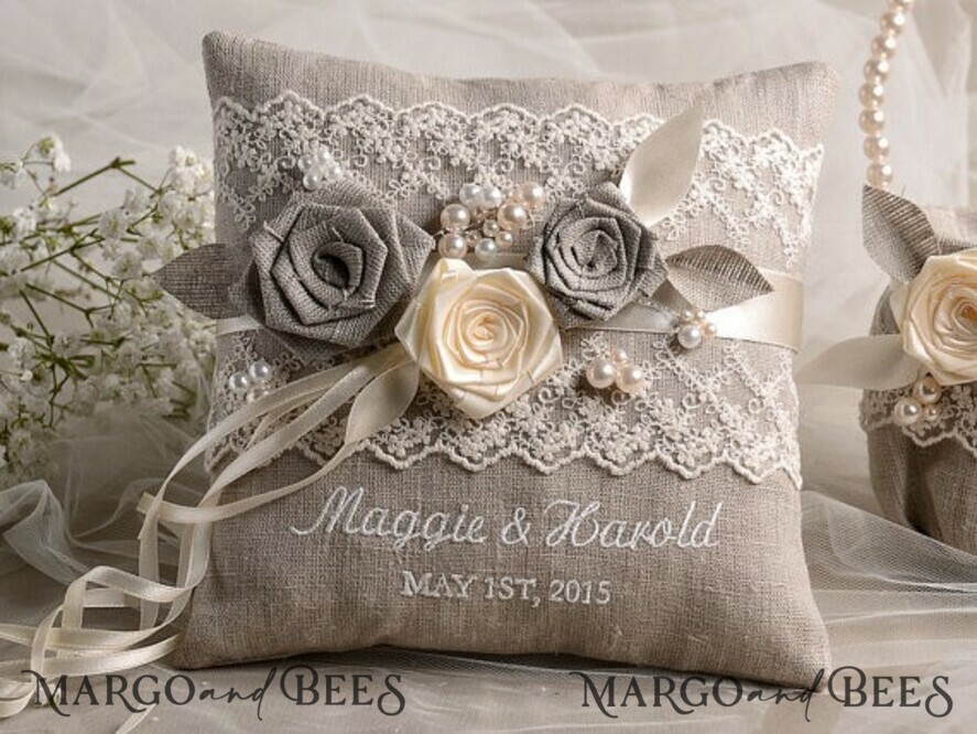 BASKET, PILLOWS & SHOES shabby chic shoes