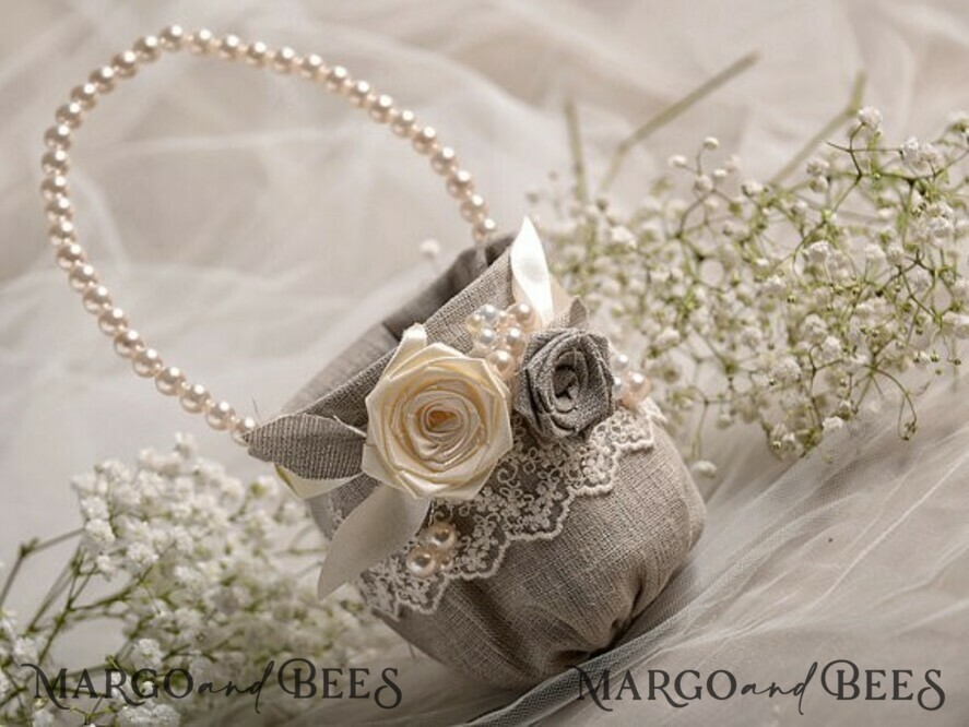 BASKET, PILLOWS & SHOES shabby chic shoes