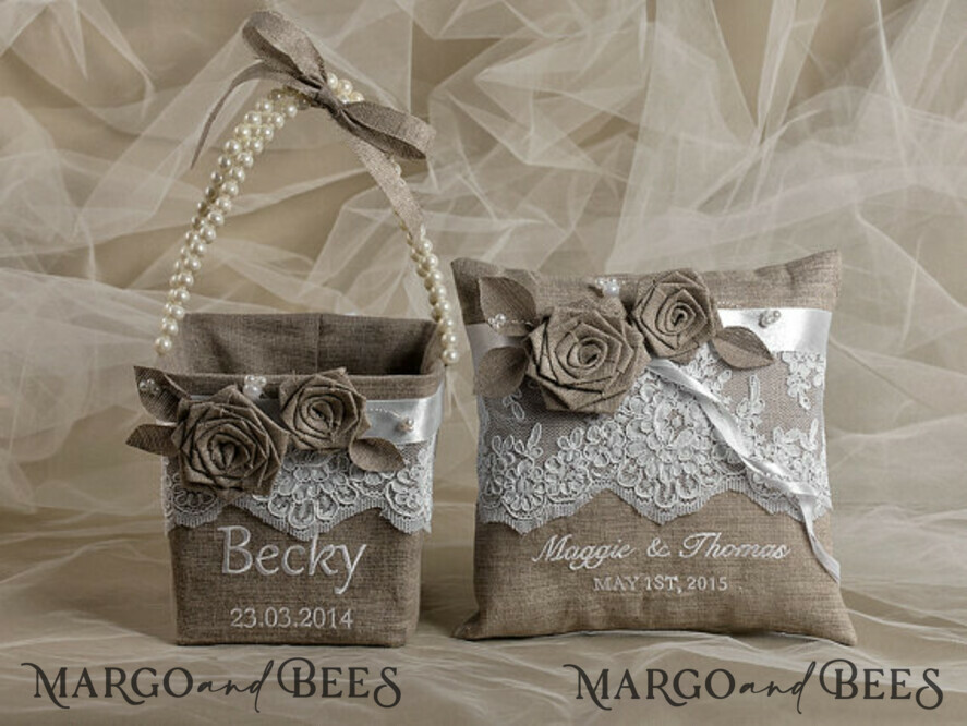BASKET, PILLOWS & SHOES shabby chic shoes