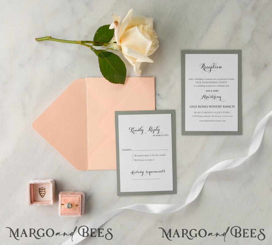 WEDDING INVITATIONS vintage lace/ rustic lace Wedding invitations designs lace glamour stationery gold