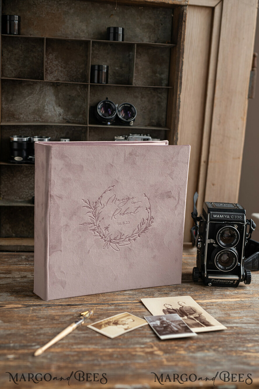 PHOTO ALBUM/ PHOTO BOX Polaroid photo album with writing space Presonalized Photo albums, Personalised Photo album with writing space