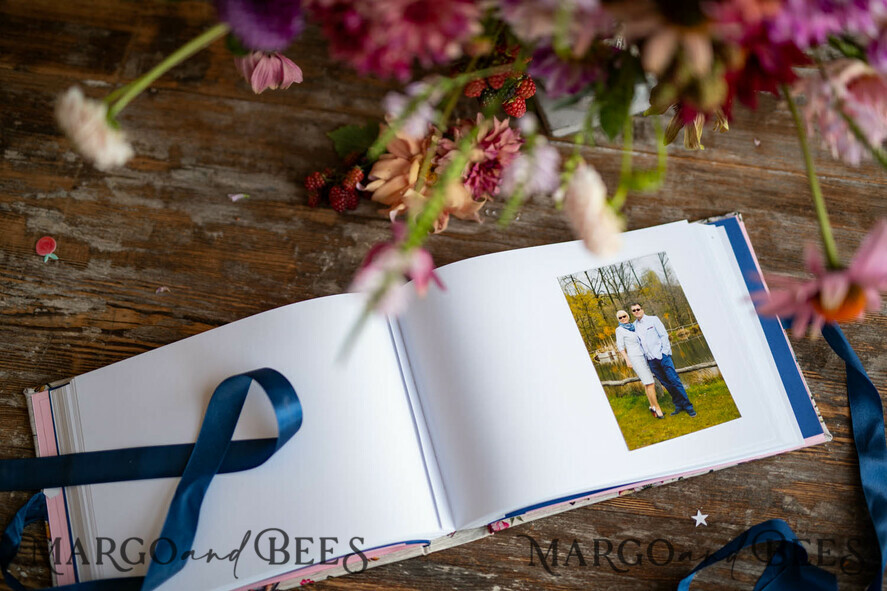 PHOTO ALBUM/ PHOTO BOX Polaroid photo album with writing space Polaroid Weding Guestbook, Guestbook Album Presonalised Pages with space for Pictures from PhotoBooh