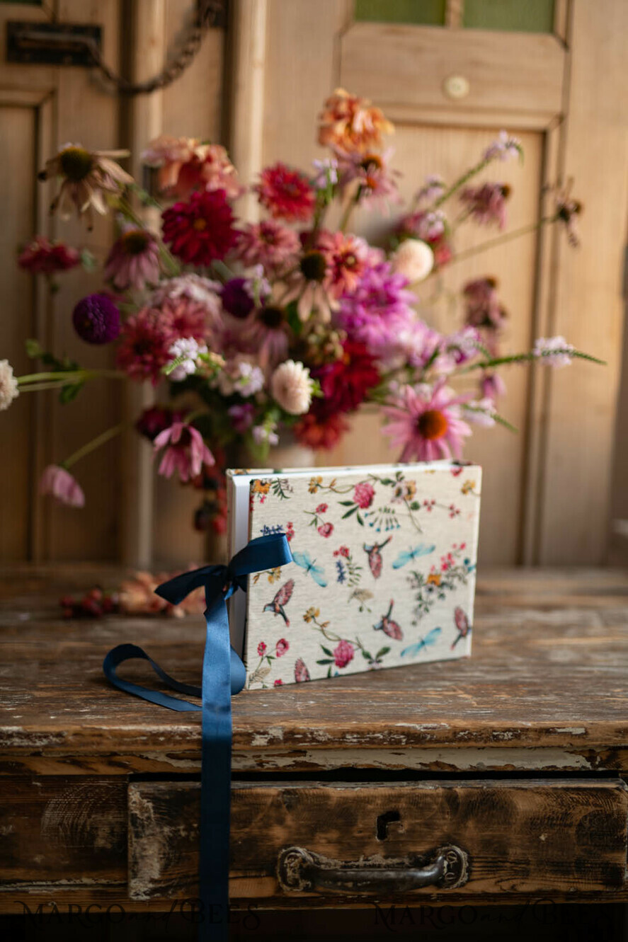 PHOTO ALBUM/ PHOTO BOX Polaroid photo album with writing space Polaroid Weding Guestbook, Guestbook Album Presonalised Pages with space for Pictures from PhotoBooh