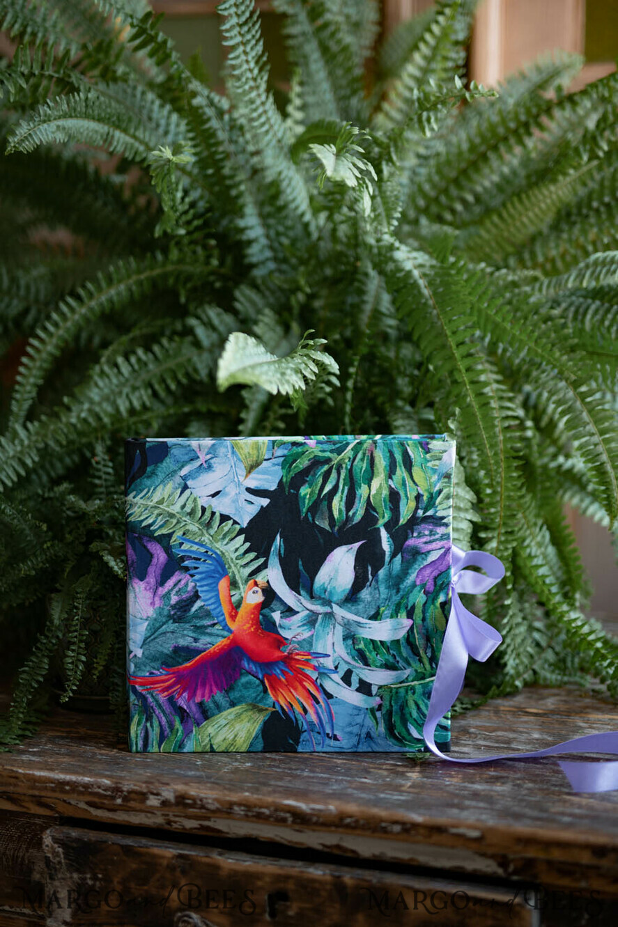 PHOTO ALBUM/ PHOTO BOX Polaroid photo album with writing space Wedding Guestbook for Polaroid Pictures, Personalized Wedding Photo Guest Book for Polaroids