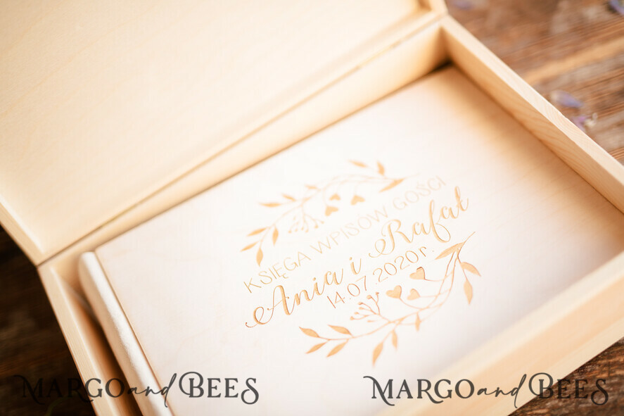 PHOTO ALBUM/ PHOTO BOX Polaroid photo album with writing space Instax Wedding Guestbook, Personalised Photo album with writing space