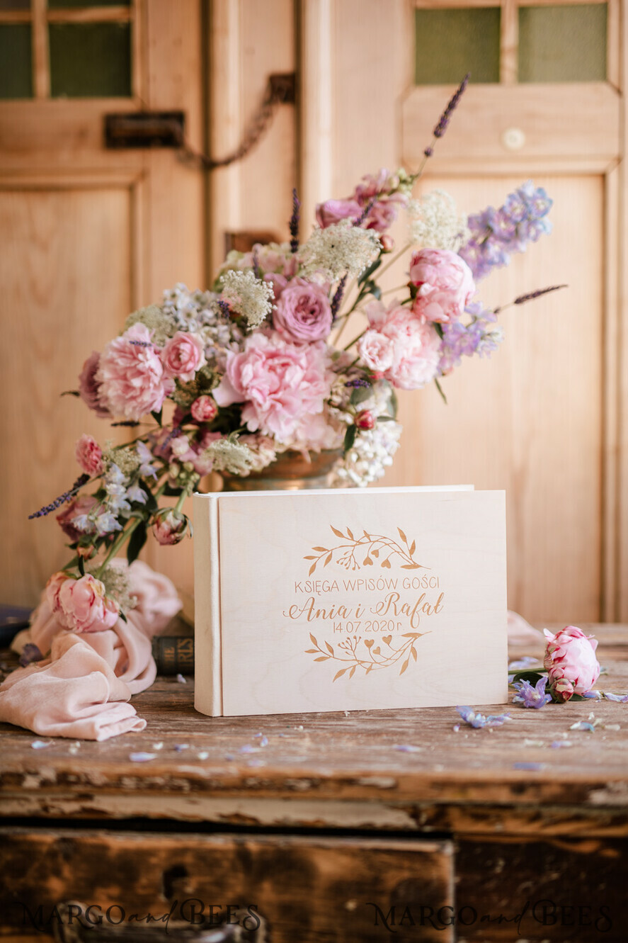 PHOTO ALBUM/ PHOTO BOX Polaroid photo album with writing space Instax Wedding Guestbook, Personalised Photo album with writing space