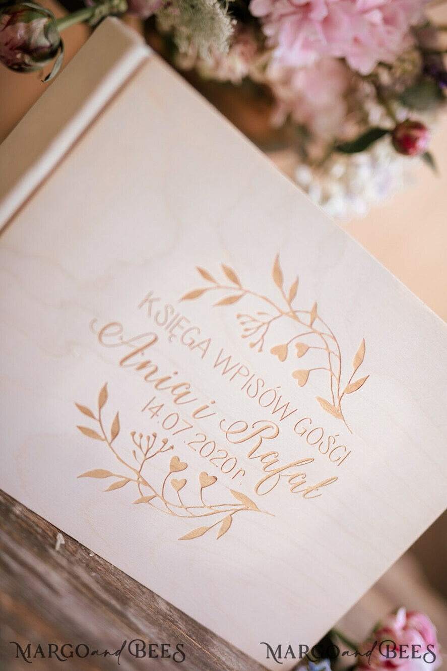 PHOTO ALBUM/ PHOTO BOX Polaroid photo album with writing space Instax Wedding Guestbook, Personalised Photo album with writing space