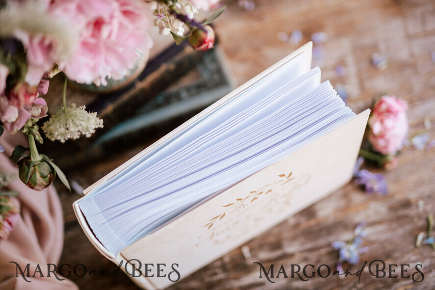 PHOTO ALBUM/ PHOTO BOX Polaroid photo album with writing space Instax Wedding Guestbook, Personalised Photo album with writing space