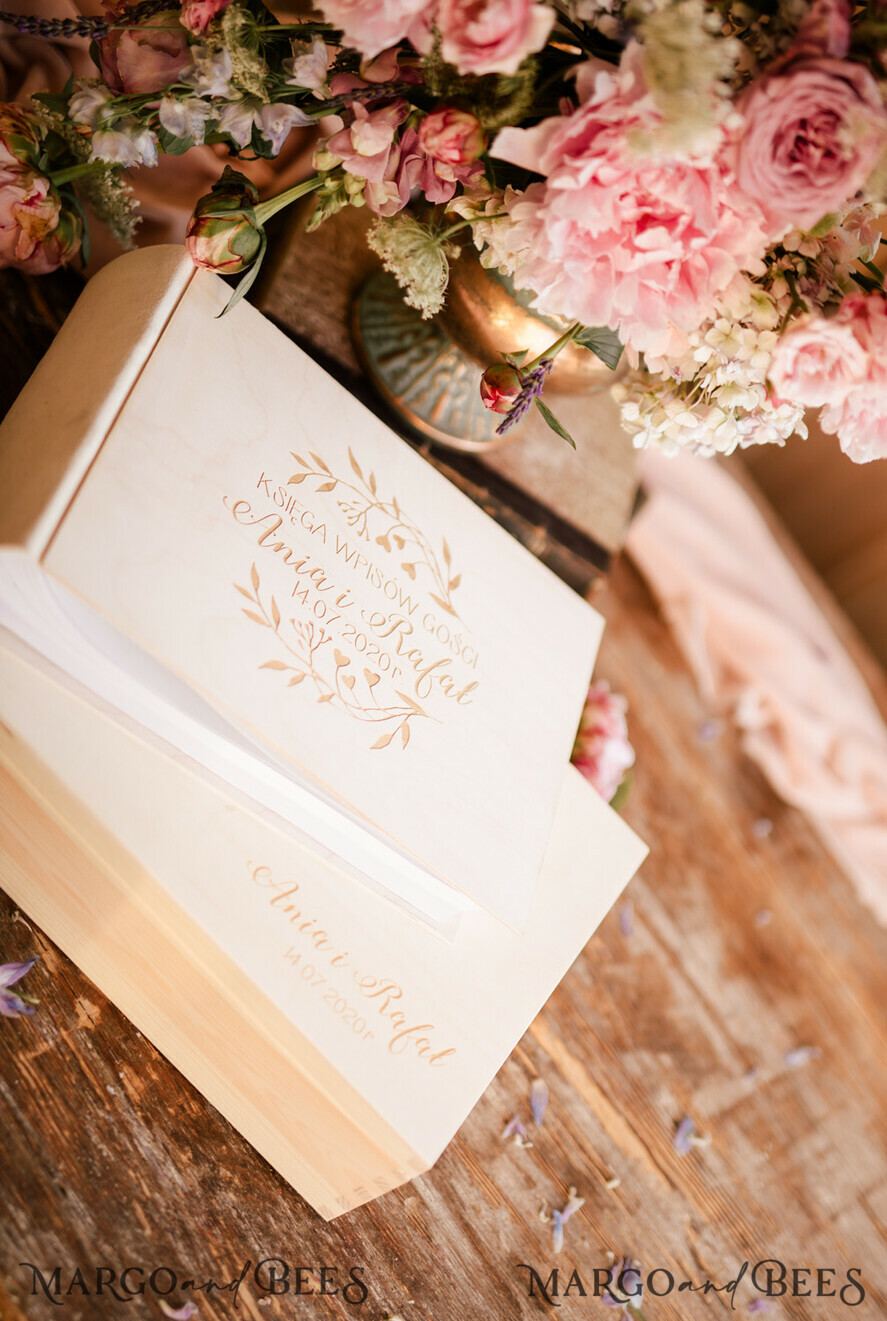 PHOTO ALBUM/ PHOTO BOX Polaroid photo album with writing space Instax Wedding Guestbook, Personalised Photo album with writing space