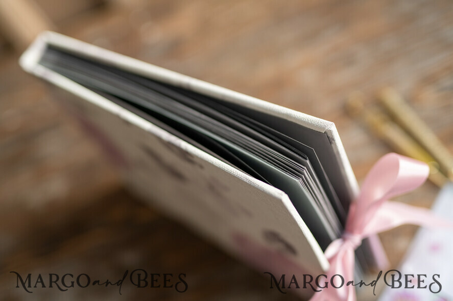 PHOTO ALBUM/ PHOTO BOX Polaroid photo album with writing space Wedding Guestbook for Polaroid Pictures, Personalised Photo album with writing space