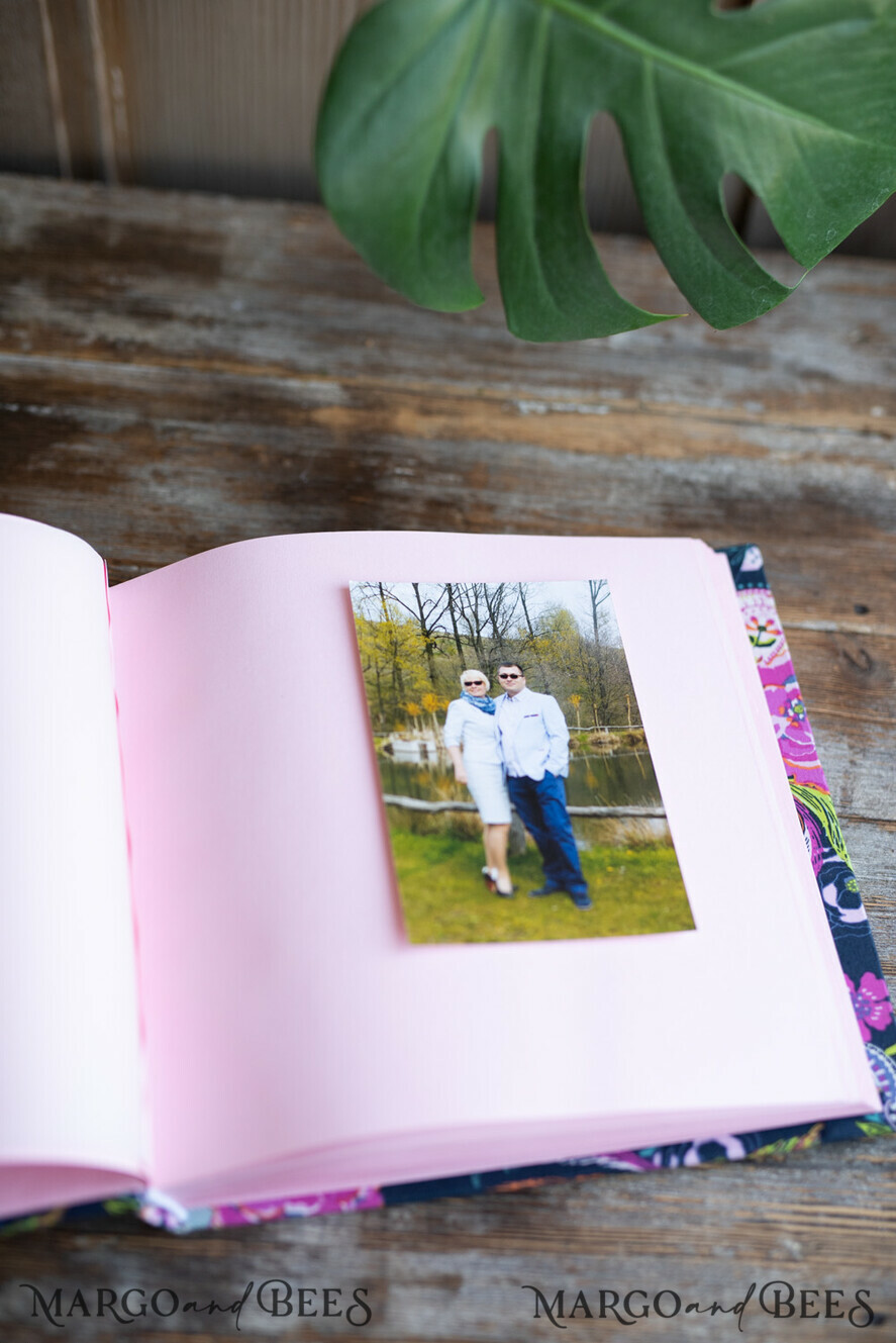 PHOTO ALBUM/ PHOTO BOX Polaroid photo album with writing space WEdding Combo Guestbook and Photo Album, Guestbook Album Presonalised Pages with space for Pictures from PhotoBooh