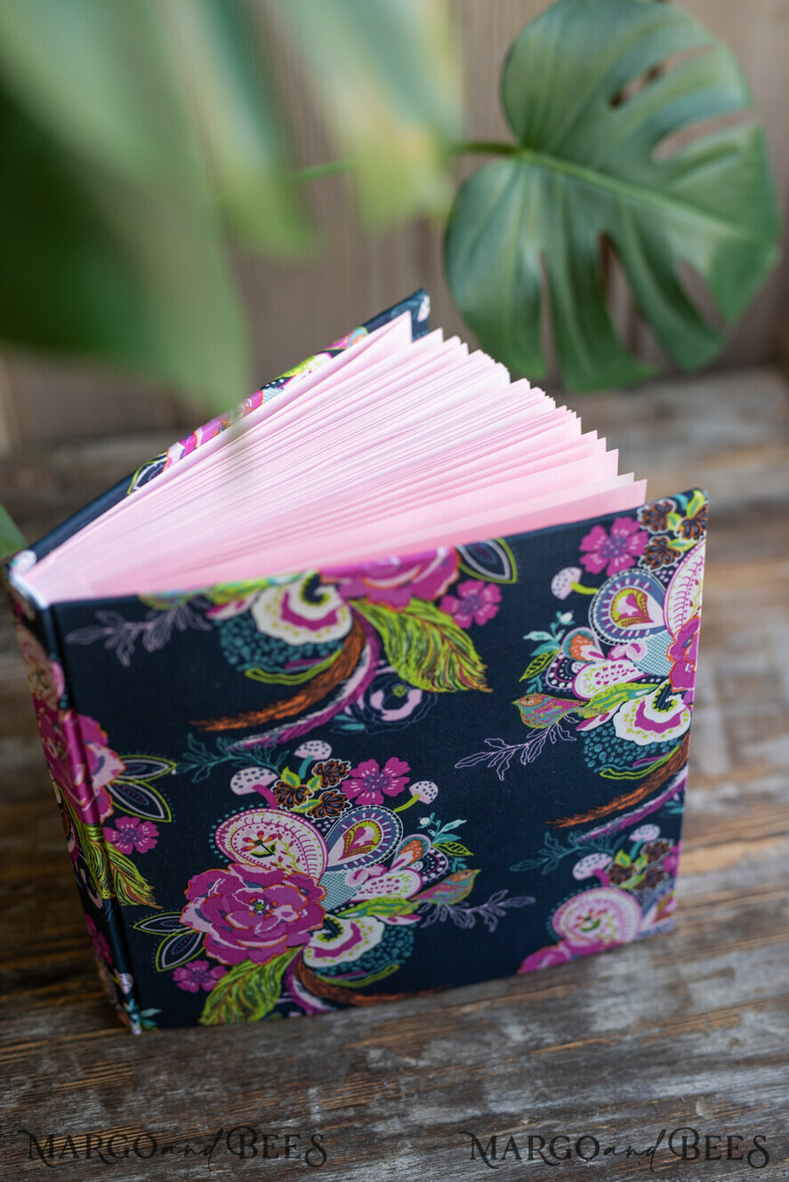 PHOTO ALBUM/ PHOTO BOX Polaroid photo album with writing space WEdding Combo Guestbook and Photo Album, Guestbook Album Presonalised Pages with space for Pictures from PhotoBooh