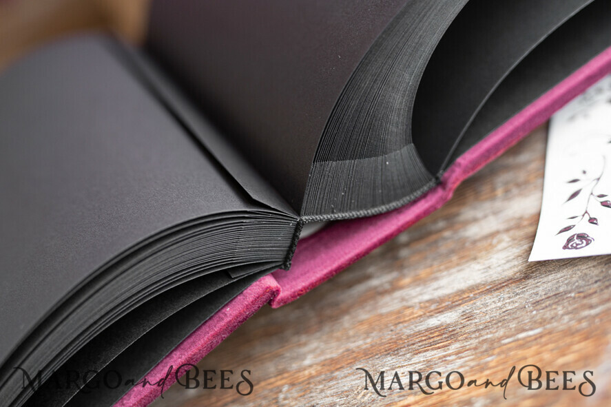 PHOTO ALBUM/ PHOTO BOX Polaroid photo album with writing space Wedding Keepsake Idea Velvet Instax Guestbook, pictures