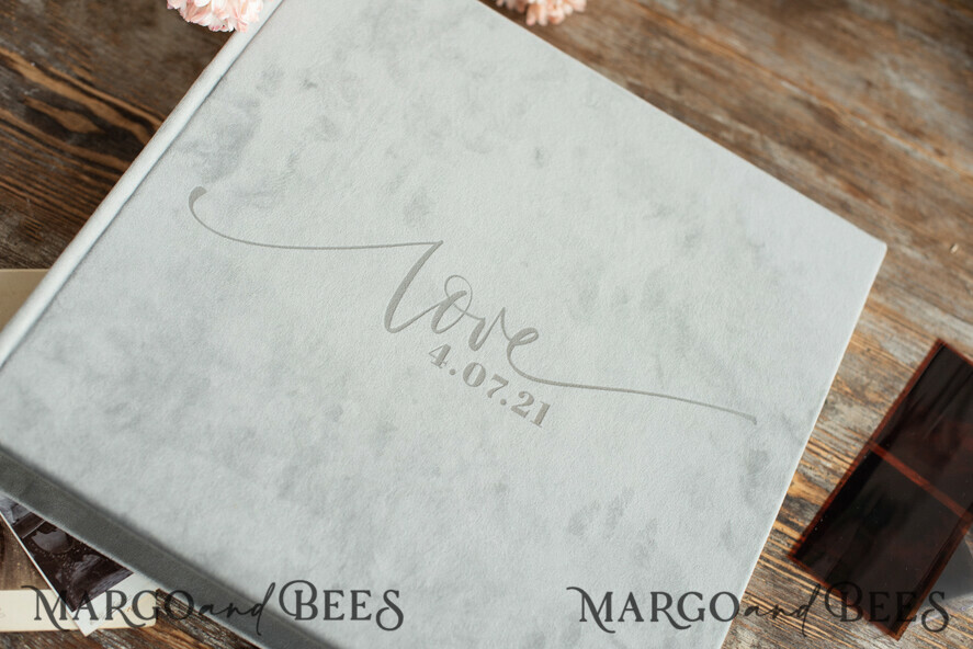 PHOTO ALBUM/ PHOTO BOX Polaroid photo album with writing space Presonalized Photo albums, pictures album