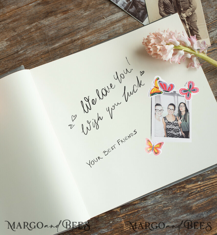 PHOTO ALBUM/ PHOTO BOX Polaroid photo album with writing space Presonalized Photo albums, pictures album