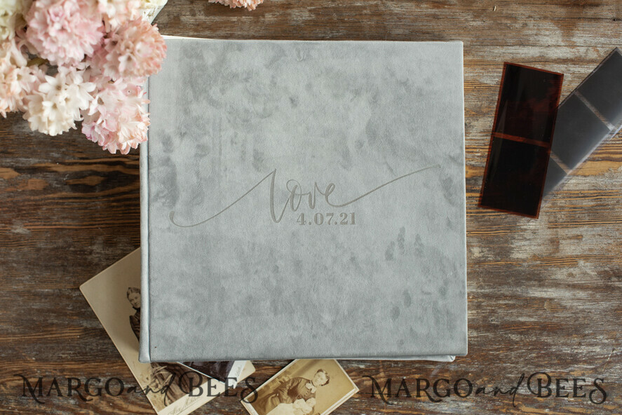 PHOTO ALBUM/ PHOTO BOX Polaroid photo album with writing space Presonalized Photo albums, pictures album