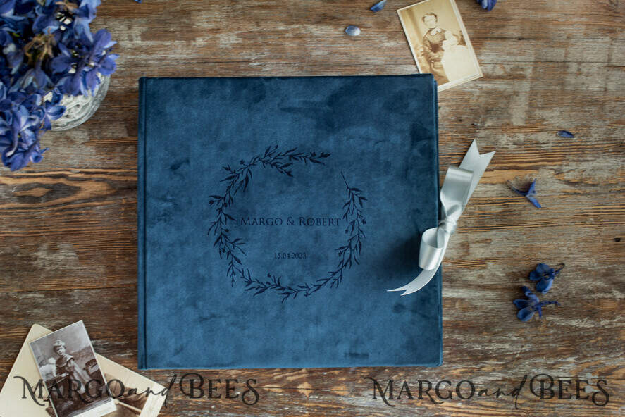 PHOTO ALBUM/ PHOTO BOX Polaroid photo album with writing space Instax Velvet Photo Album